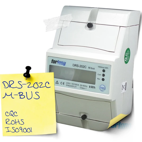 Rs485 m-bus связи электрический счетчик удаленного беспроводного однофазный