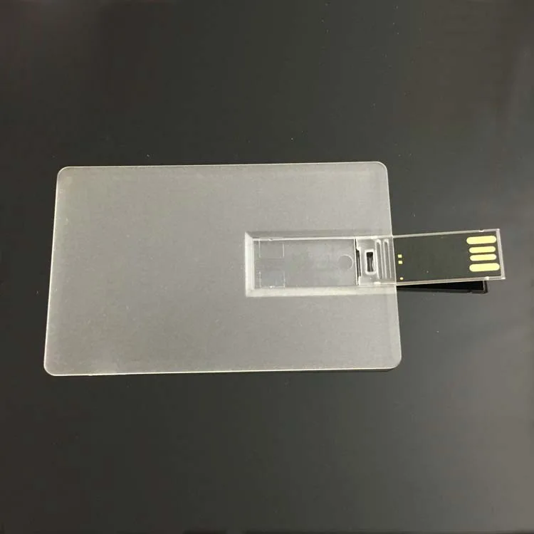 Gitra Transparent Card Flash Memory  Credit Card Size Usb Memory Stick Business Card