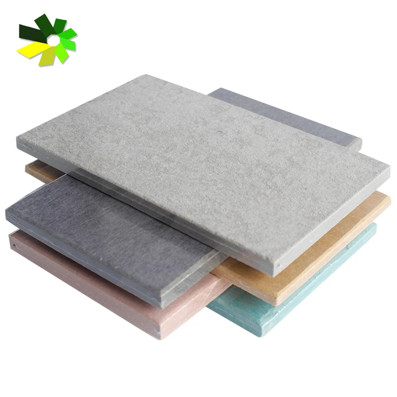 LOW price waterproof 6mm 8mm fiber cement exterior wall panel