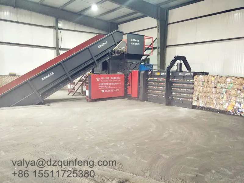 Пресс для спрессовывания макулатуры высокого качества