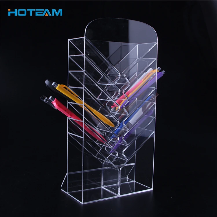 Stationery Store Counter Retail Pen Display Stand