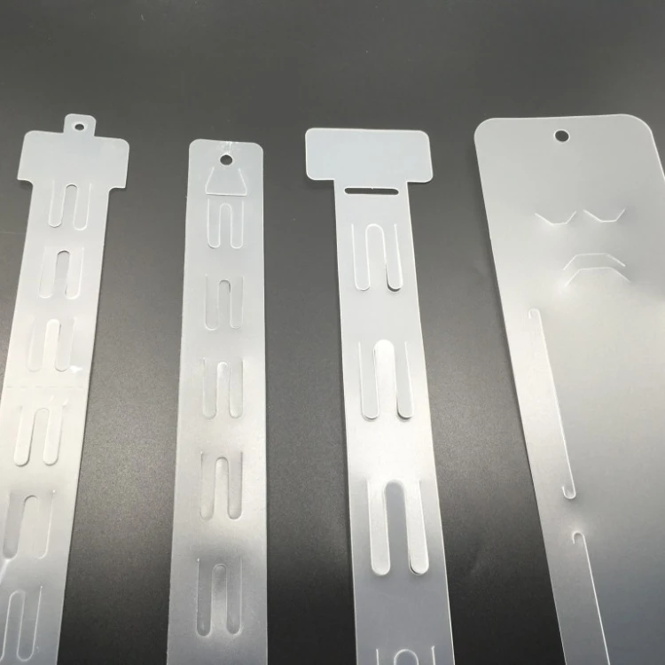 Strong Clip Strip 12 Clips Clear Plastic with S Hook