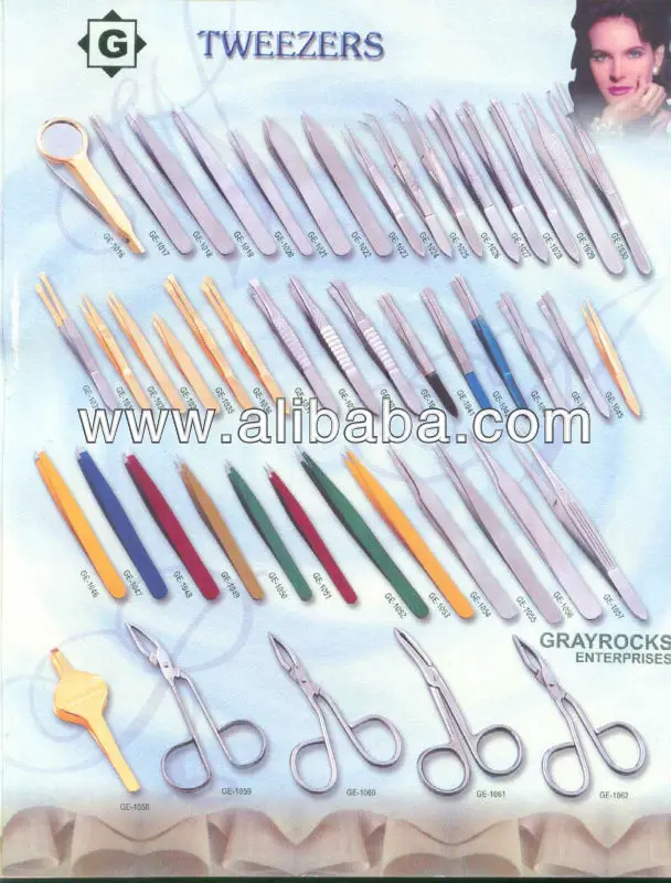 Маникюрные пинцеты всех видов.