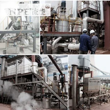 High Capacity Steam Jet Mill for Processing Petroleum Coke