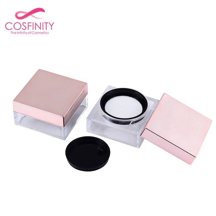 New design empty face cream cosmetic packaging small plastic cream jar