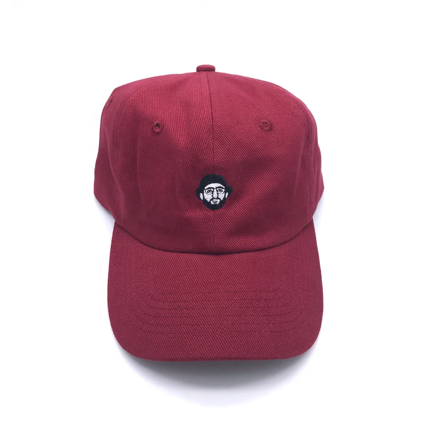 
 Персонализированная хлопковая саржа, 6 панелей, индивидуальная вышитая шапка папы, неструктурированная  