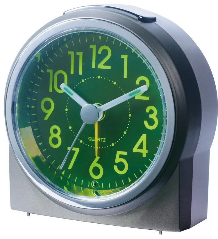 silent desk clock snooze light alarm clock luminous face clock