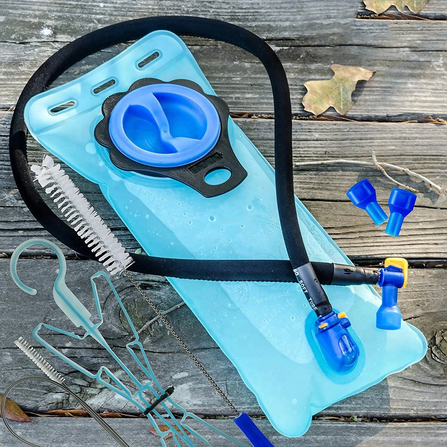 LE CITY BPA Free 2L TPU PEVA portable bag water outdoor hydration bladder