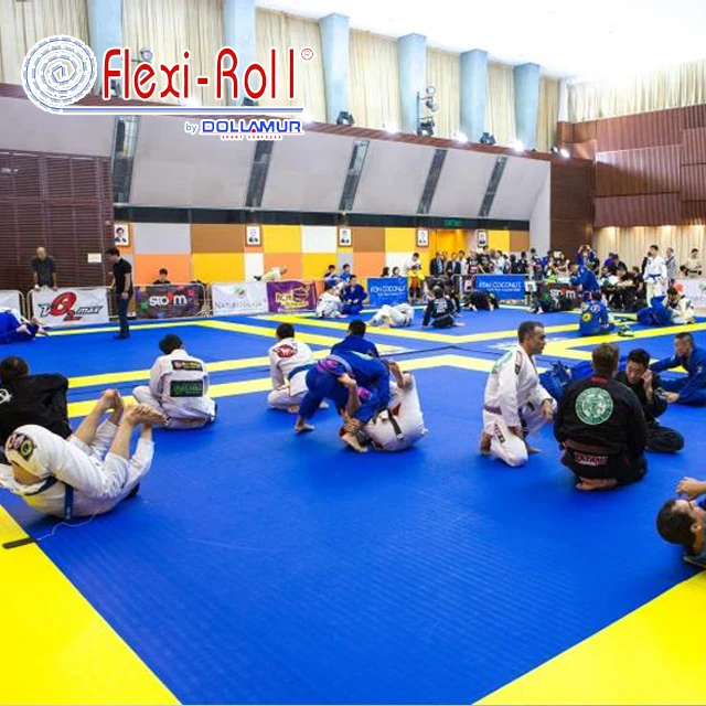 
flexi roll boxing mat tatami kickboxing mat MMA rolling mat 