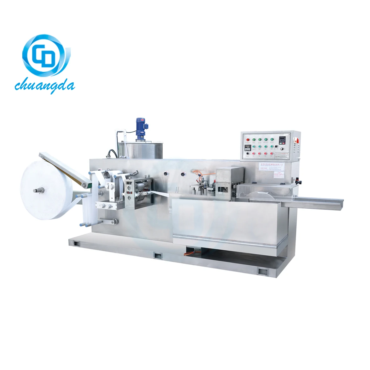 Semi automatic Wet Wipe Folding Machine factory price