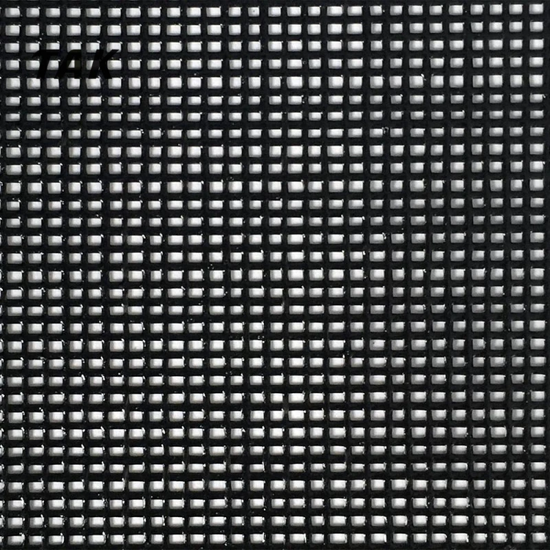 100% PES PVC Coated Mesh Fabric