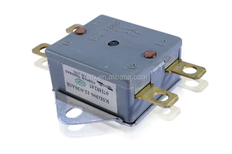  FSTB KSD306 30A бакелитовый ручной сброс термостата (7/8 дюйма) для водонагревателей