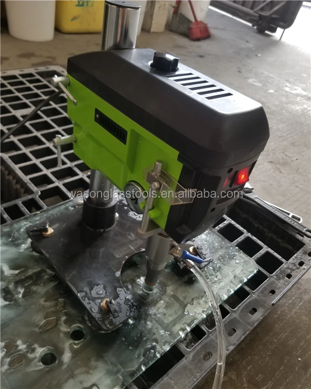 minitype simple hand use portable glass drilling machine glass hole drilling tool for manual processing
