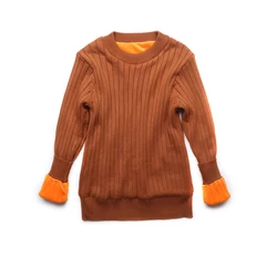 Round Neck Rib Knit Sweater, Lady Winter Sweater Made by Sweater Manufacturers