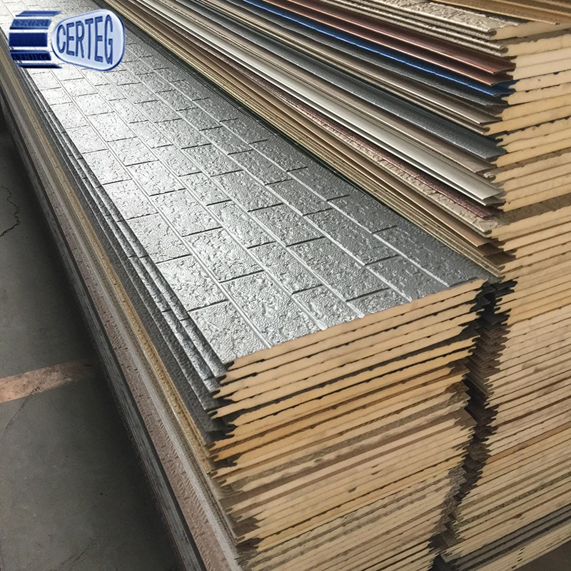 
Embossed Steel Sheet with PU Composite Decorative Panel 