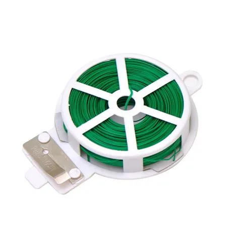 Spools twist wire ties with cutter