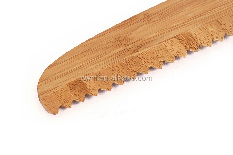 
Eco-freindly kitchenware set bamboo bread kitchen knife wholesale 