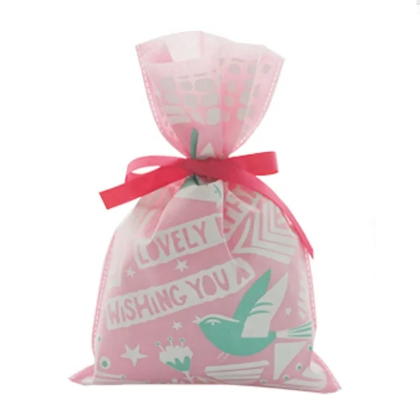 Factory Wholesale Compostable Biodegradable Drawstring Plastic Packaging Bags With Custom Logo Printed