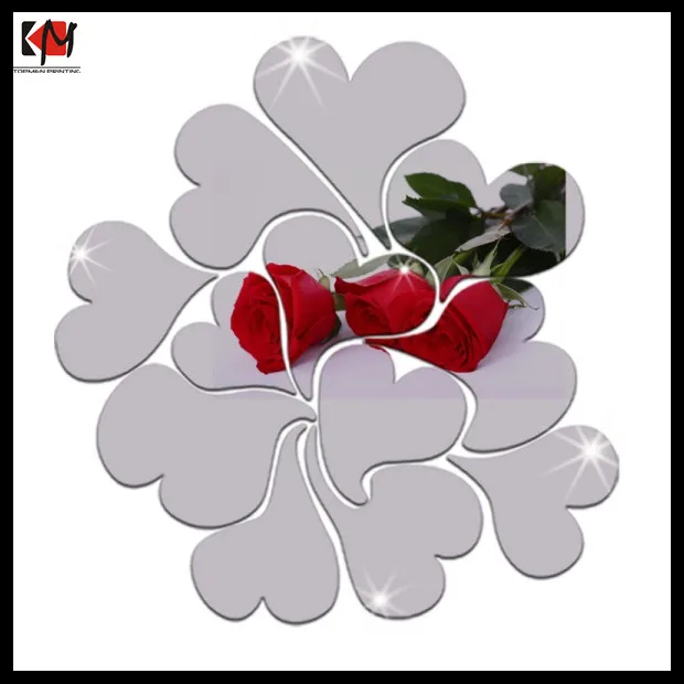 Wholesale customized Eco-friendly PVC 3D Wall Paper Sticker