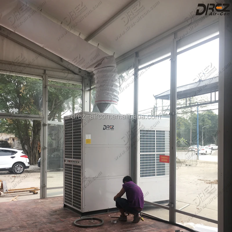 Drez-кондиционер 30 тонн Напольные переменного тока интегрированный кондиционер для палатки и шатры