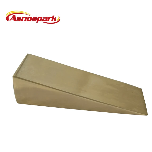 Non sparking brass copper alloy wedge