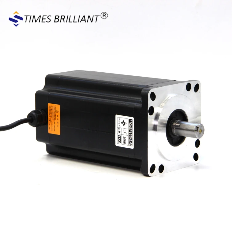 
110mm wide China factory 2 phase Hybrid 20N.m high torque nema 43 stepper motor with driver kit forCNC Machine 