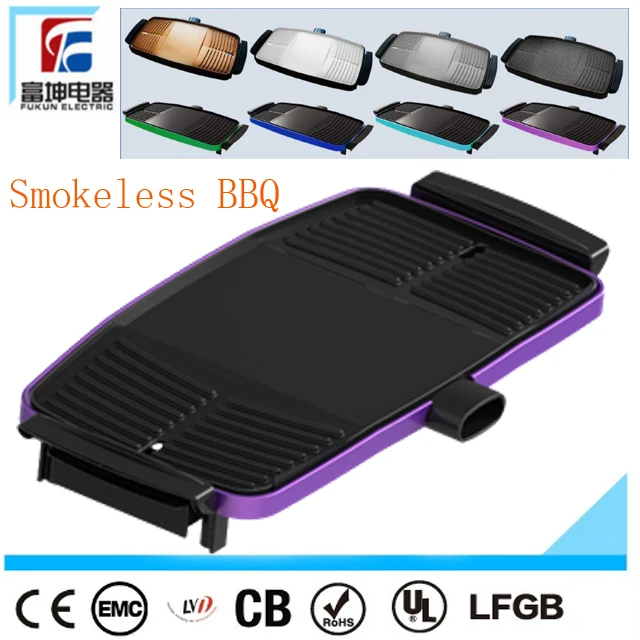 
Efficient Grease Drip Tabletop Electric Teppanyaki Grill 