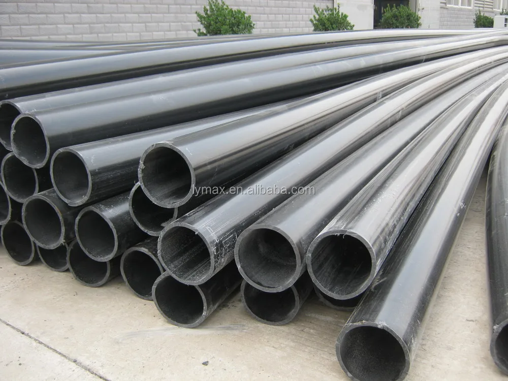 Черная труба UHMWPE большого диаметра для пескового насоса всасывающая пескоструйная