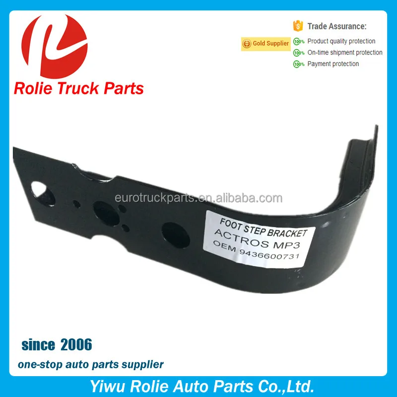 OEM 9436600731 943 660 07 31 Heavy duty actros MP3 частей кузова грузовика утюг ногой ступеньку кронштейн