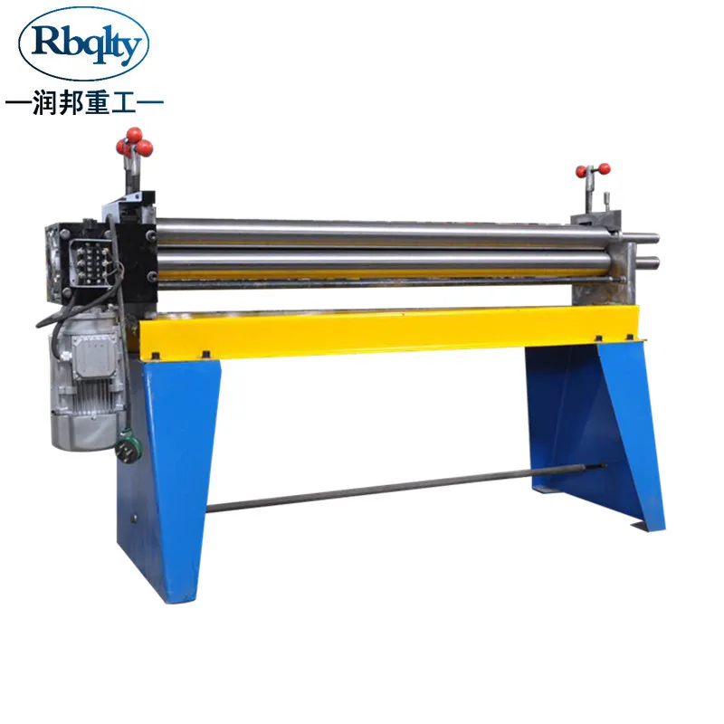 
Rbqlty Brand Small Manual Galvanized Sheet Metal Roll for Metal Plate Metal Bender Tools Roller-bending Machine Manual 
