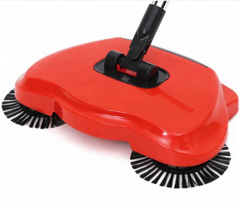 Multi-function household push-type 360-degree rotating sweeping machine Cleaning mop with Stainless steel telescopic handle