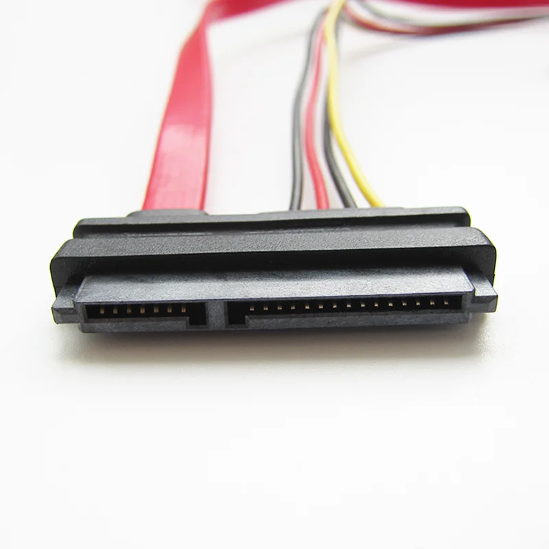  Заводской пользовательский Sata 22Pin разъем к 7Pin + 4Pin HSG кабель