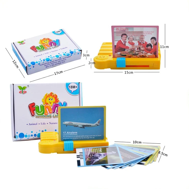 Children Electronic Language Educational Sound Card Game Toys