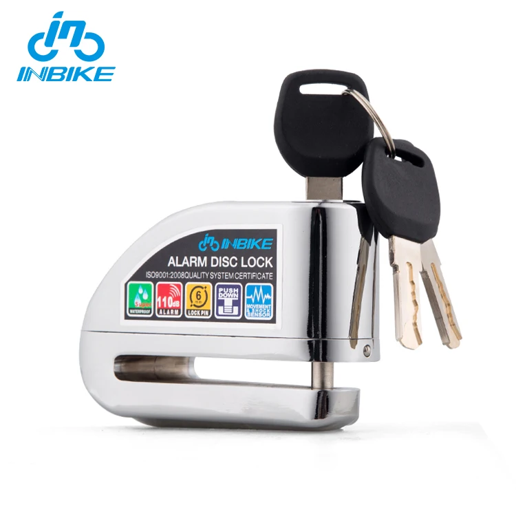 Bicycle Wireless Lock with Alarm Disc Brake Lock Anti-theft Motorcycle Alarm Lock