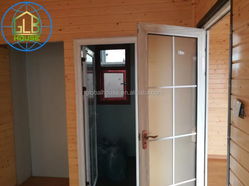 Luxury wood prefab house and villa house