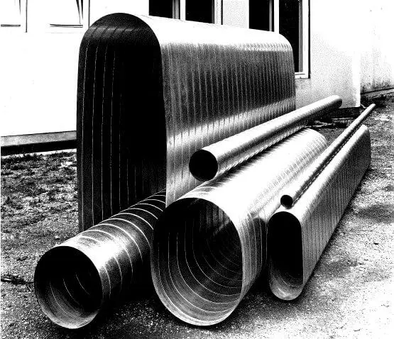 Автоматическая машина для формовки овальных труб HAVC Tube CNC производства воздушных