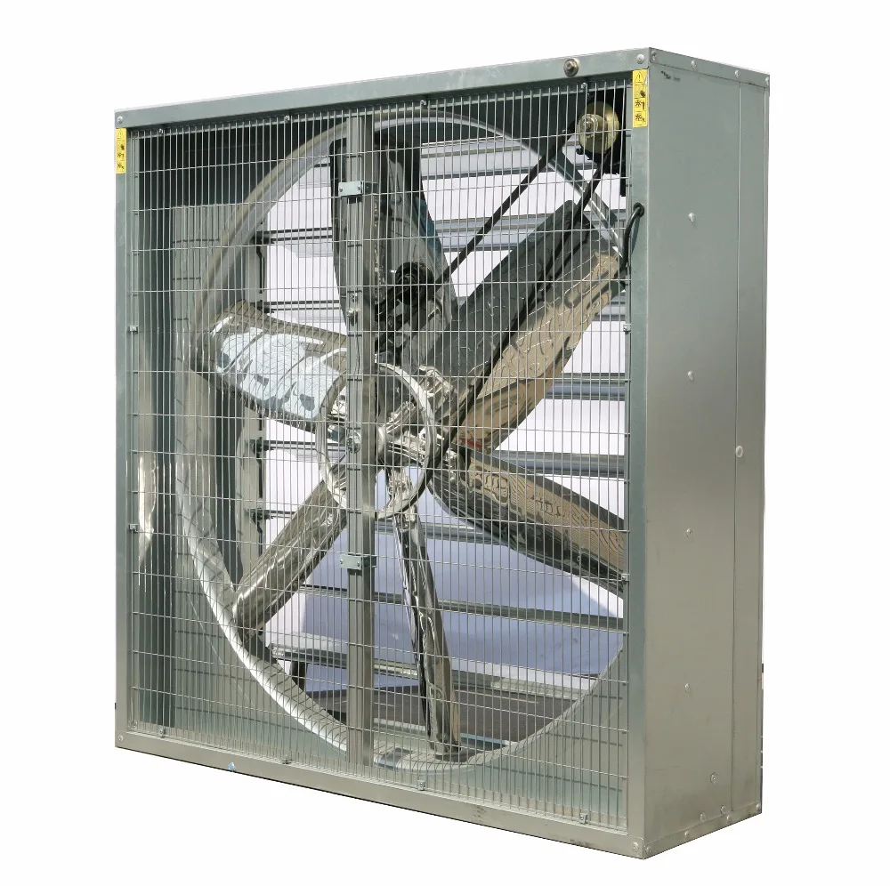 Variable Sizes Wall Mount Box Type Industrial Air Extractor Poultry Ventilation Exhaust Fan