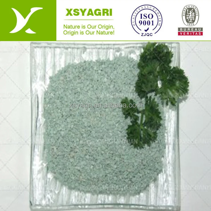 Натуральный зеленый цеолит гранулированный для сельского хозяйства