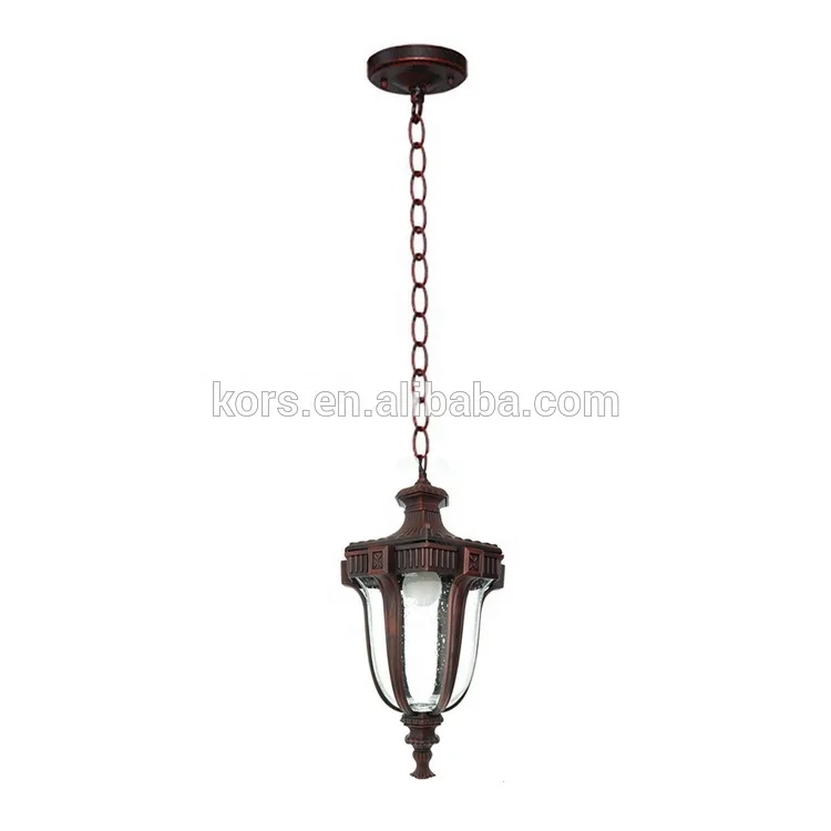 waterproof outdoor pendant light balcony aisle gate hanging lantern lamp lighting
