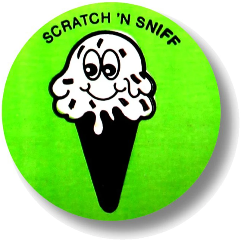 
Buy Now Hot Sale Custom Decal Scratch And Sniff Sticker 