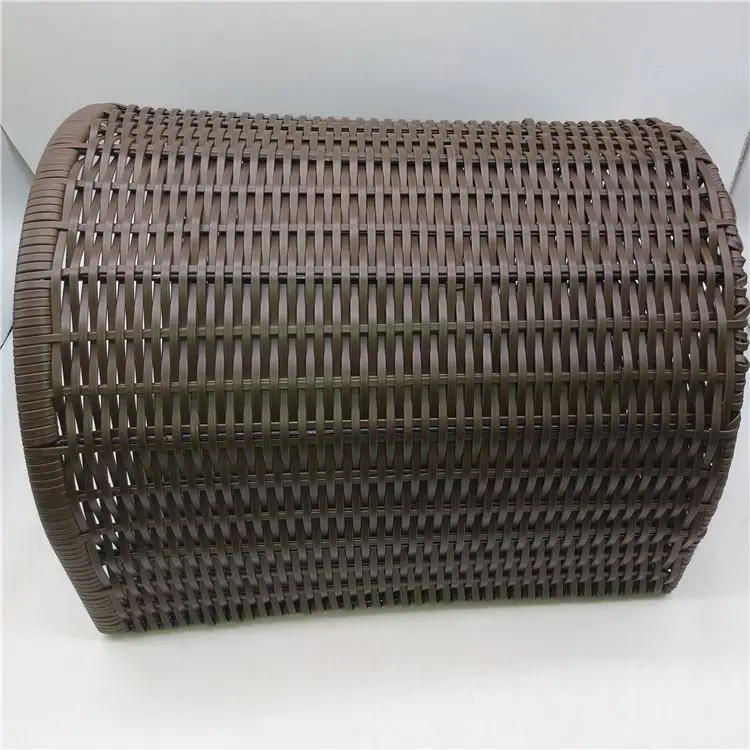 Wholesale washable poly rattan storage Laundry Basket