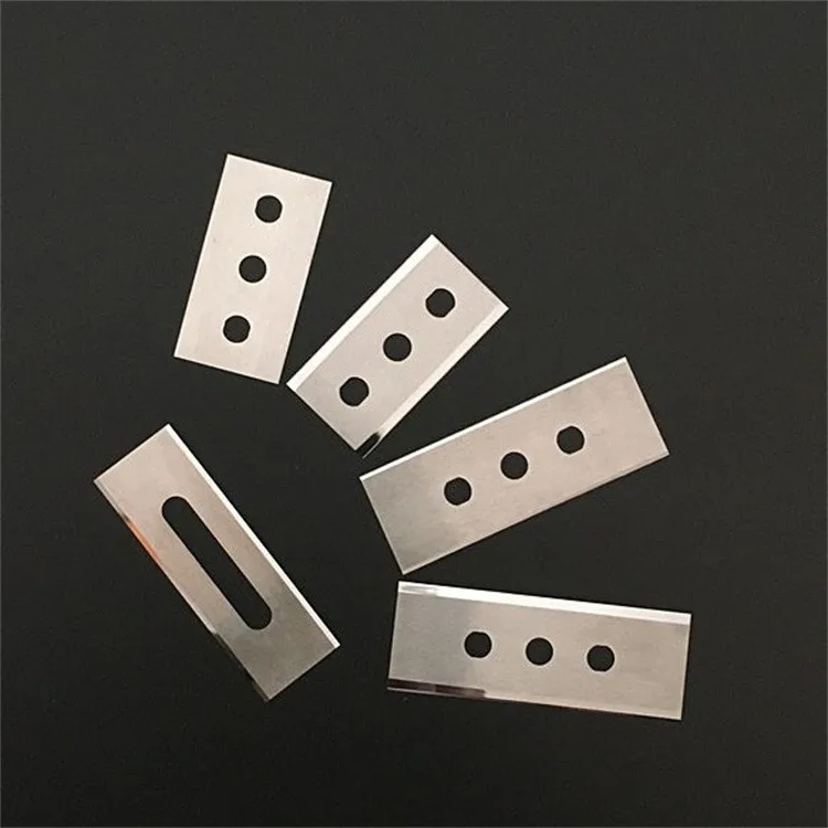 Three Hole blade Tungsten Steel Cutting Knife For Adhesive Tape
