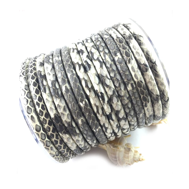 Cords Jewelry Findings Type Python Leather Cord, Necklace Cord
