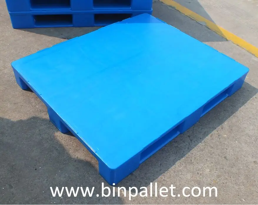 Heavy Duty Durable Flat Top Hygienic Food Grade Plastic Pallet for Sale
