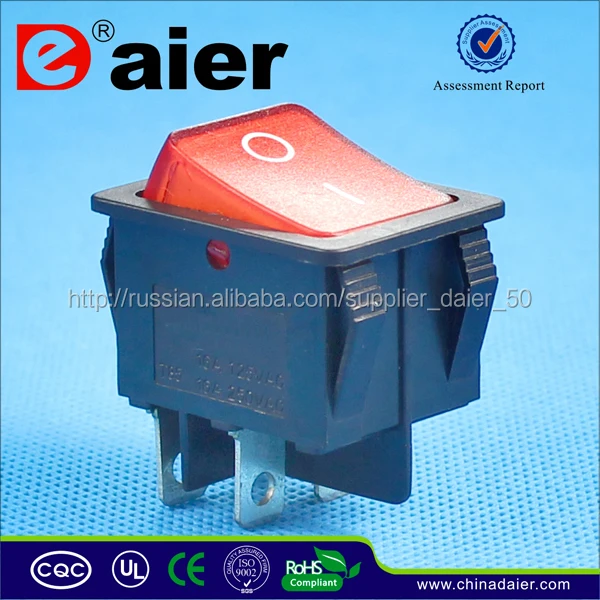 KCD2-201-4 4P Двухполюсный Кулисный Переключатель