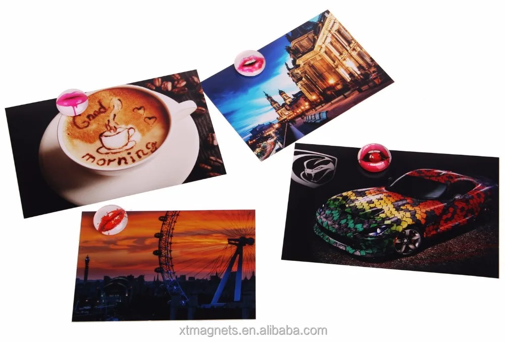 12 Sexy Lips Fridge Magnets Crystal Glass Refrigerator Magnets Cosylove Cute Magnets for Christmas and Home Decoration