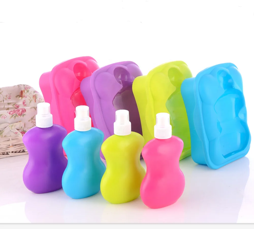 Plastic cheap children lunch box with bottle for promotional