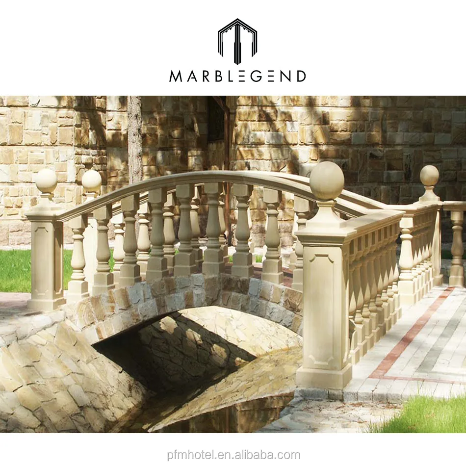 Handcarved marble balustrade granite baluster and railing for balcony