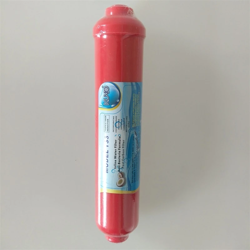 T33 post carbon mineral alkaline  water filter cartridge