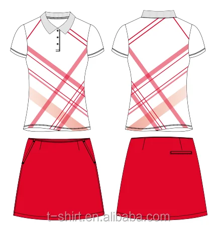 Женская рубашка-поло с коротким рукавом, рубашка для гольфа и шорты